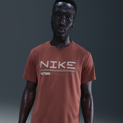 Nike Miler Men's Winterized Short-Sleeve Running Top. Nike.com